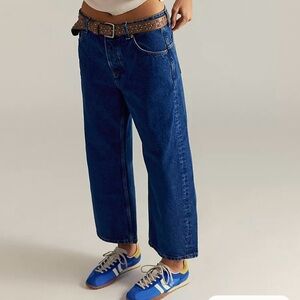 We The Free Deep Blue Boyfriend Jeans